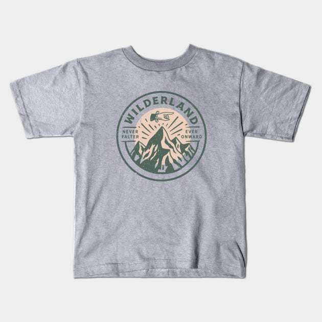 Wilderland Kids T-Shirt by mscarlett